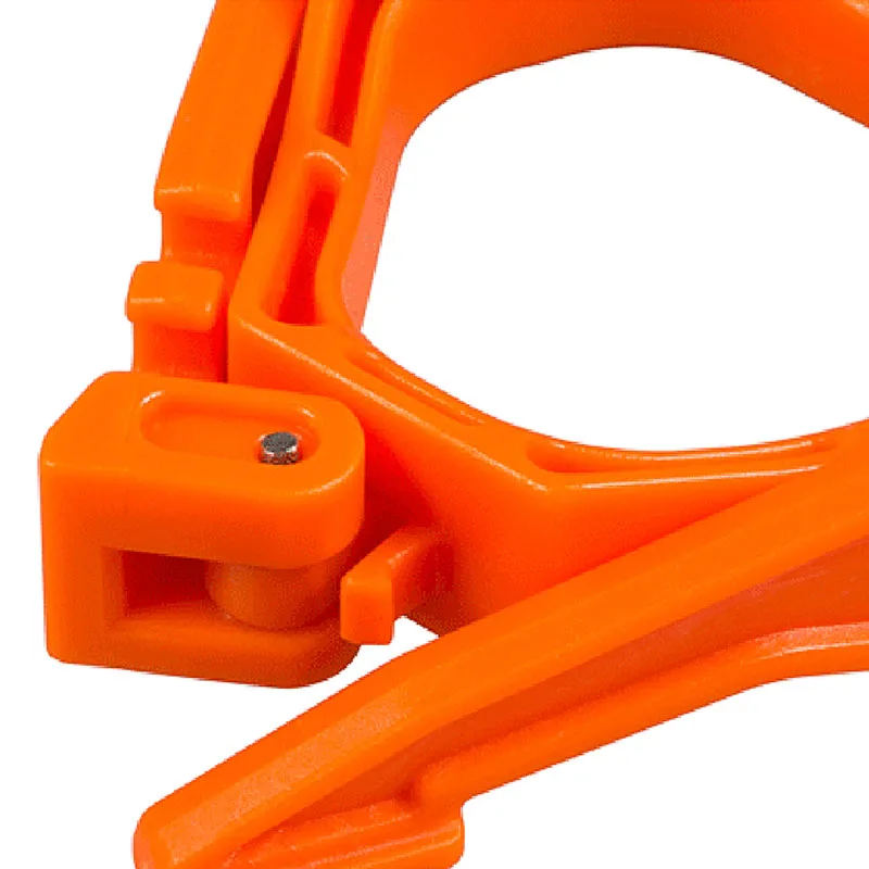 Оранжевый открытый кемпинг газовый бак Кронштейн Бутылка Полка Картридж стойка