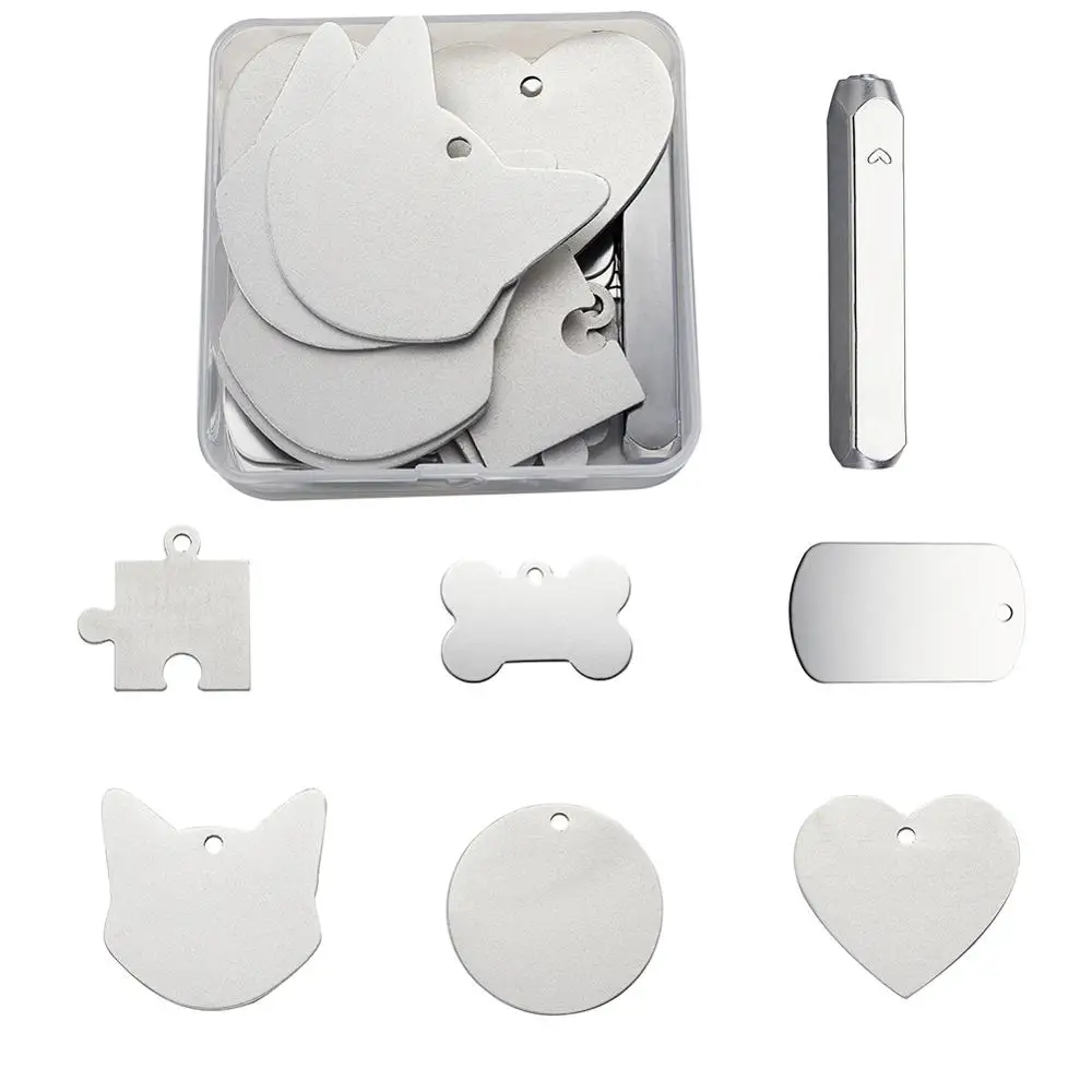 31 шт./кор. алюминиевые подвески лазерная резка железная ткань цвет серебра для