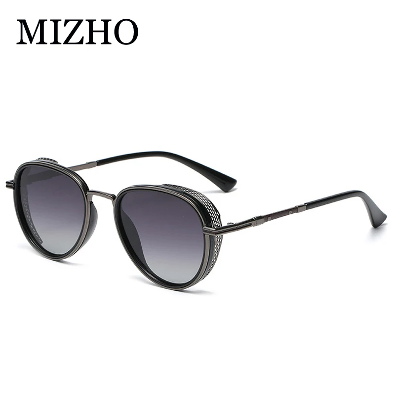 

MIZHO Vintage Polarized Sunglasses Men UV Protection Classic Brand Womens Sun glasses Pilot Coating Lens Driving Goggle Shades