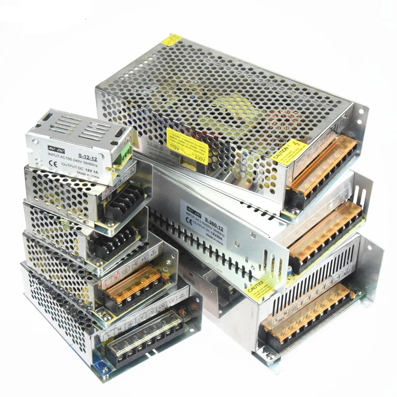 

Power Supply DC 18V 36W 130W 180W 270W 360W Transformator AC 110V 220 V to DC18V LED Lighting Source Power Switching Converter