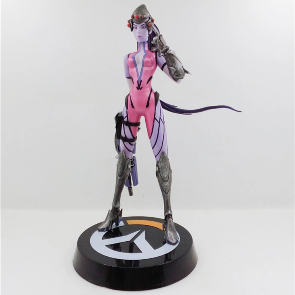 Widowmaker 25cm Стрельба игры OW Overwatches Pharah Widowmaker экшн-модель украшение игрушка мальчик Рождественский подарок на день рождения - Color: Widowmaker 25cm