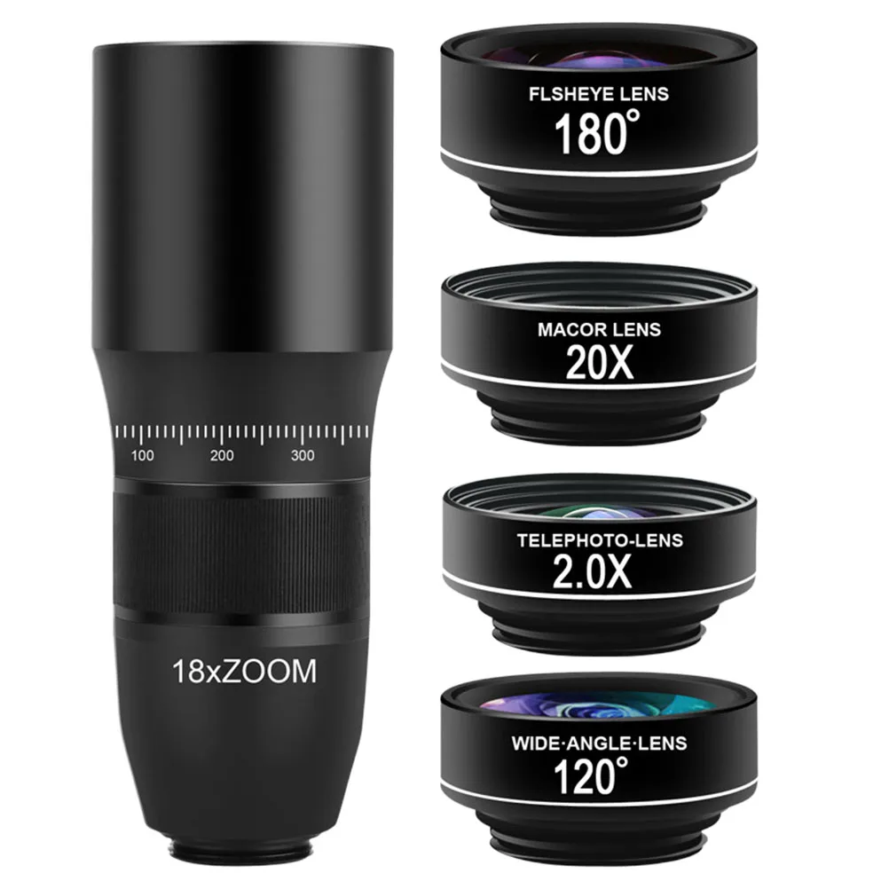 1 набор Ассорти объективов для телефона линза камеры телескопа линзы