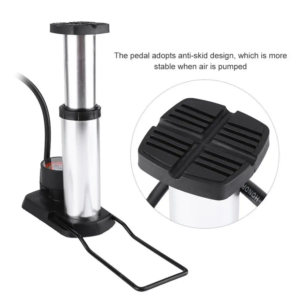 Велосипедный ножной насос надувной аккумулятор электрический мотоцикл легкий и