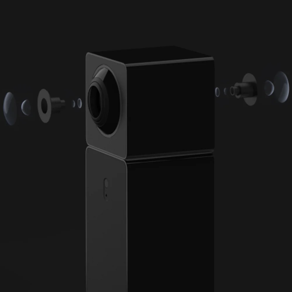 Xiaomi Xiaofang камера с двумя объективами версия панорамная умная сетевая ip-камера четыре экрана в одном окошке двусторонняя поддержка аудио VR