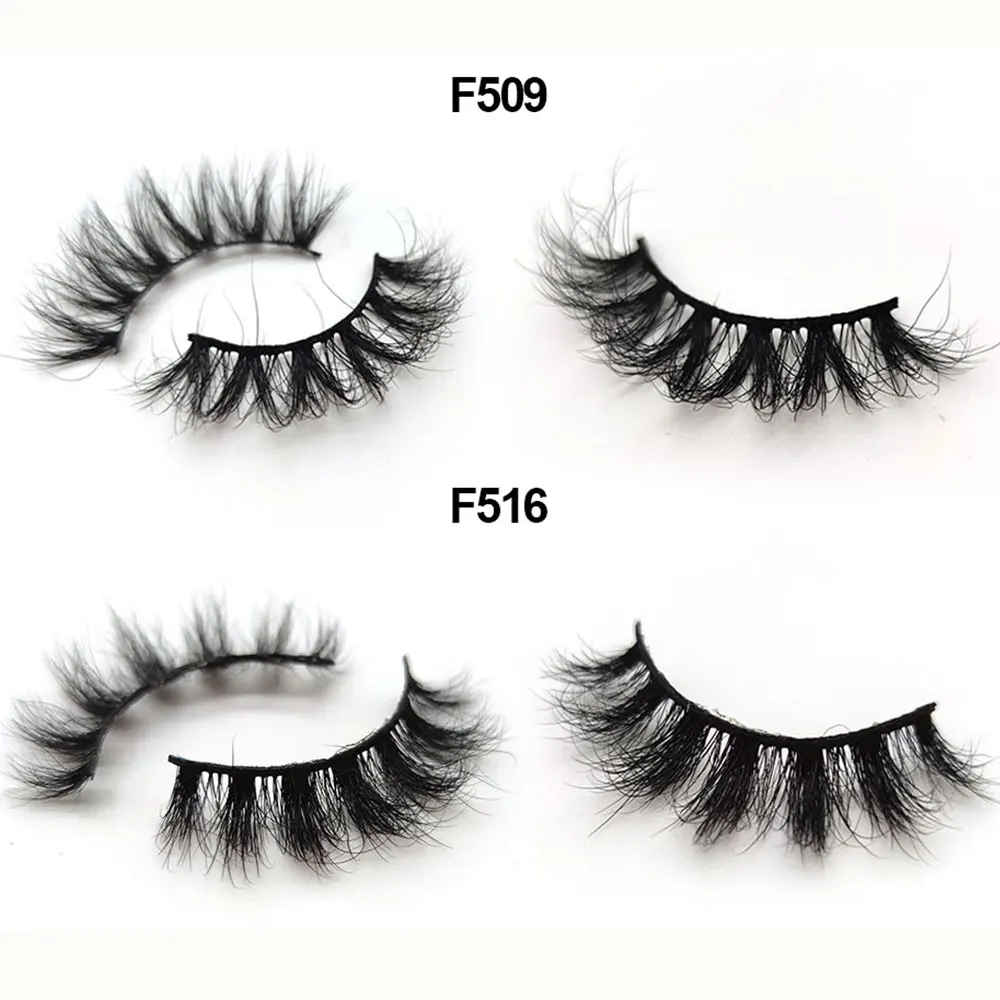 3D норковые ресницы натуральные накладные драматический объем поддельные макияж