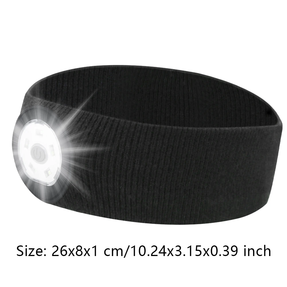 

Fathers Day Gifts Camping Accessories Camping Equipment Running Head Torch Rechargeable Gift Ideas 3 Light Mode USB Charging