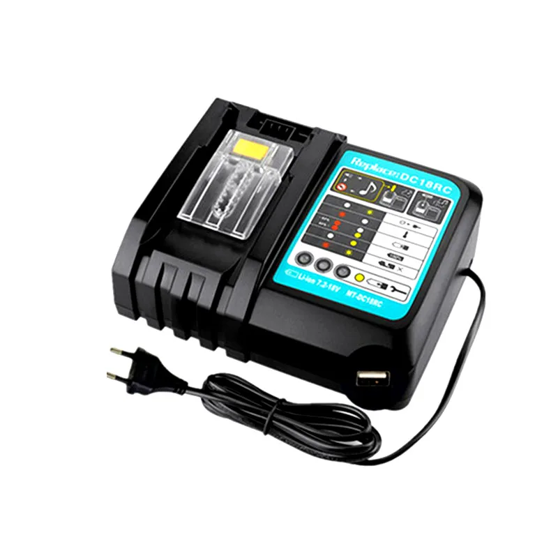

2021 new bl1860 rechargeable battery 18 V 12000mah Makita Li ion 18 V battery bl1840 bl1850 bl1830 bl1860b LXT 400 + charger
