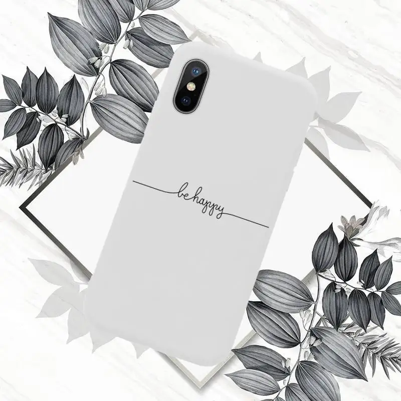 

Love Heart Letter Phone Case White Candy Color for iPhone 11 12 mini pro XS MAX 8 7 6 6S Plus X SE 2020 XR