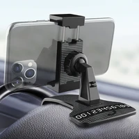 hud dashboard car phone holder 360%c2%b0 adjustable gps clip mount stand display bracket support for tesla model 3 y s x accessories