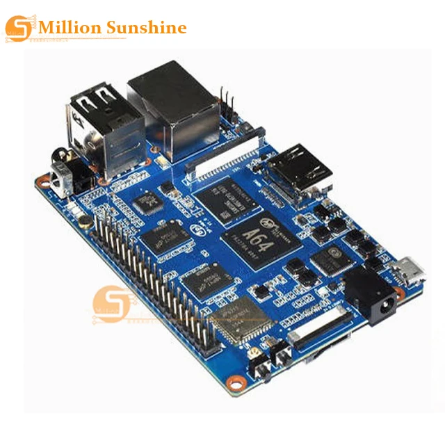 Четырёхъядерный процессор 64 bit SBC с allwinner A64|Аксессуары для демонстрационных