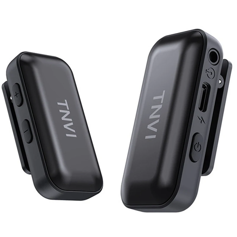 

TNVI Wireless Microphone V3 Wireless Radio Lavalier Microphone Signal Transmitter Receiver For Mobile Phone Sound Card Computer