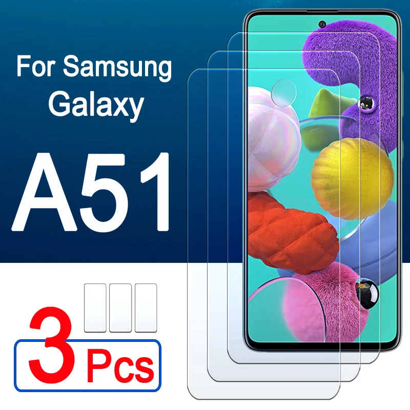 Для Samsung Galaxy A51 Защитное стекло для A 51 5G закаленное Передняя пленка Samsunga51 a51 51A