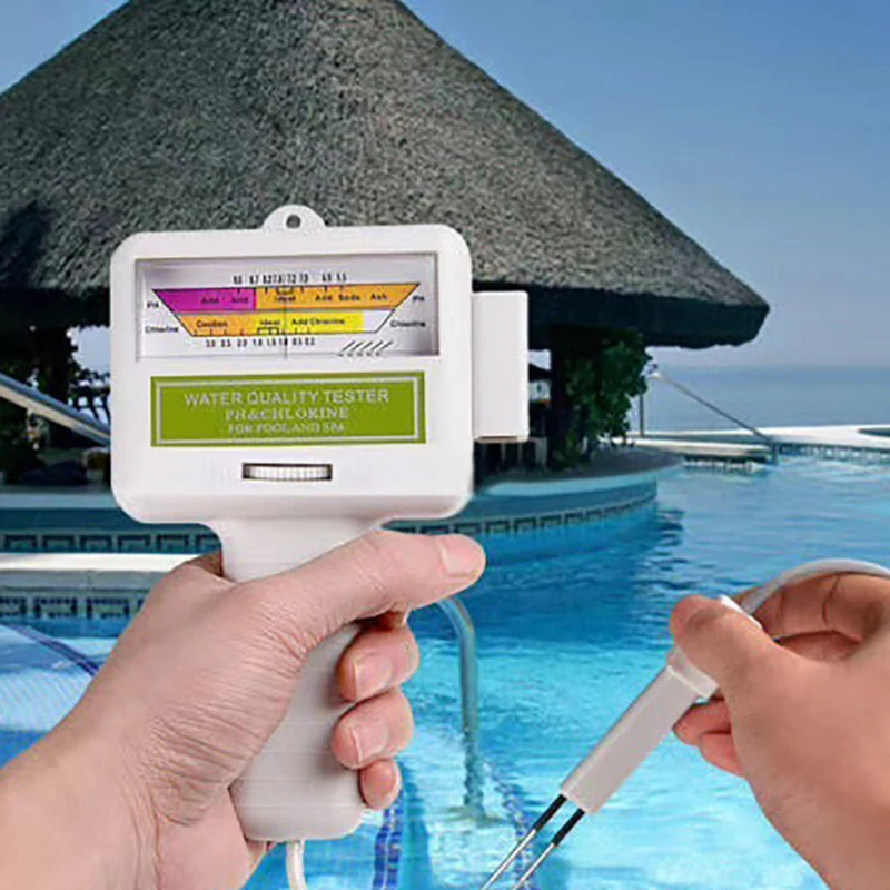 

Tester Portable Pool Water Cleaner Spa Aquarium PH Meter Test Monitor Checker Swimming Pool Accessories