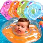 Плавательные Детские аксессуары, защитное кольцо для шеи, круг для купания для младенцев, Надувное безопасное кольцо для шеи, круг для купания