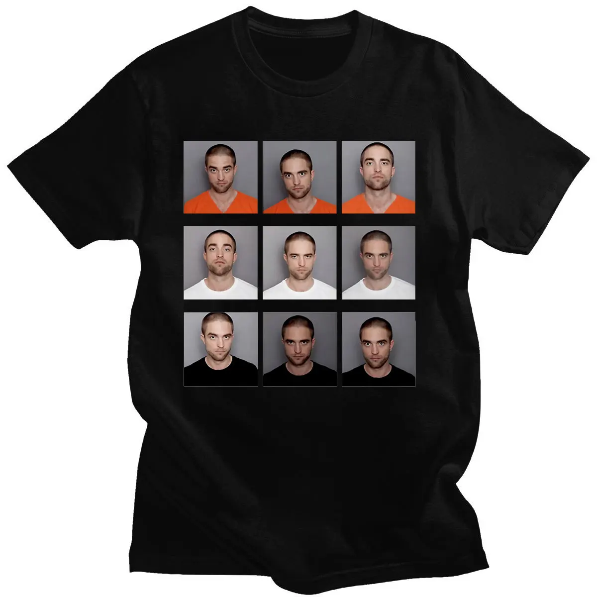 

Винтажная черная футболка унисекс в стиле 90-х с графическим принтом