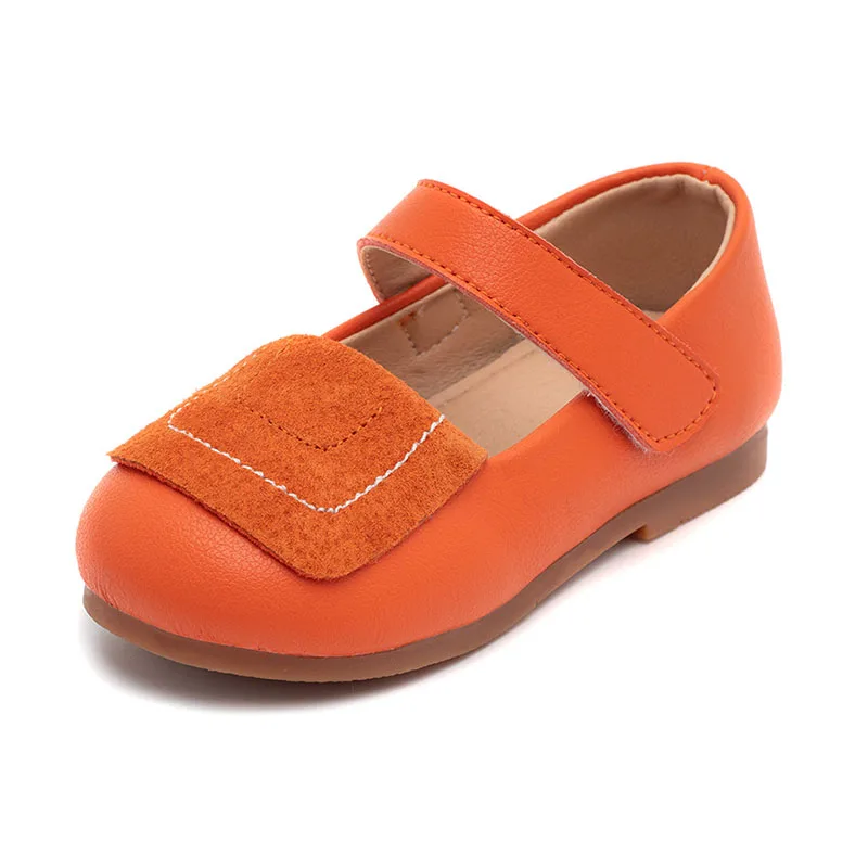 

CAPSELLA Kids Elegant Patchwork Casual Shoes For Baby Children Girls Princess Flat Shoes Fashion Sneakers Size 21-30