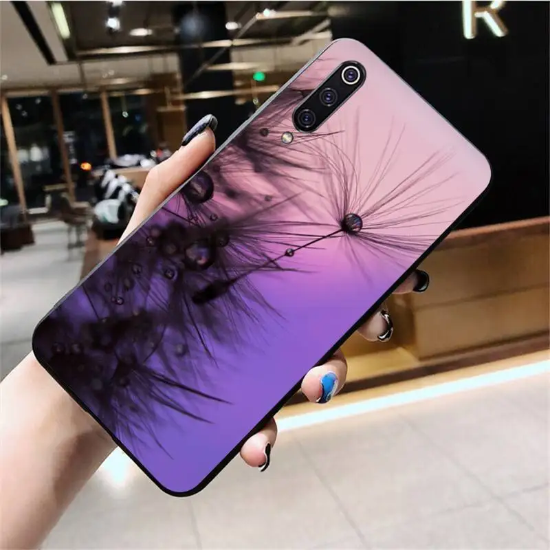 Королевский Фиолетовый силиконовый черный чехол PENGHUWAN для телефона Huawei Nova 6se 7 7pro