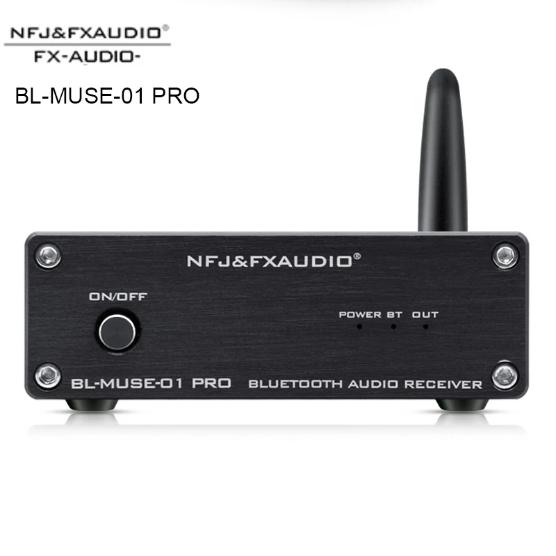FX аудио MUSE-01PRO Bluetooth 5 0 приемник ESS9023 USB коаксиальный RCA декодирование APTX динамик
