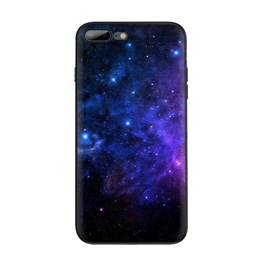 Fantasy Nebula Space Stars Universe Phone Case Cover for iPhone 11 Pro X XS XR Max 7 8 6 6s Plus 5 5S SE Cute | Мобильные телефоны