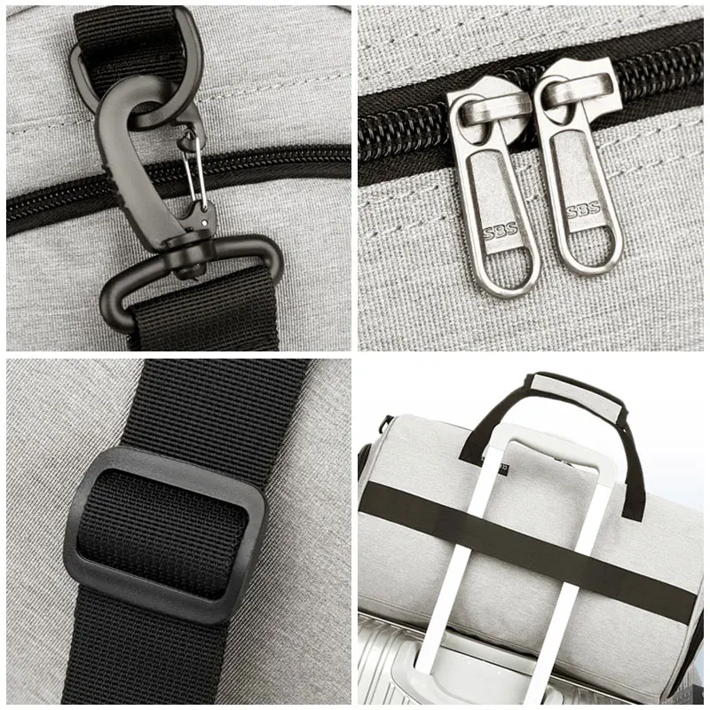 Популярная Водонепроницаемая Мужская спортивная сумка с карманом для обуви