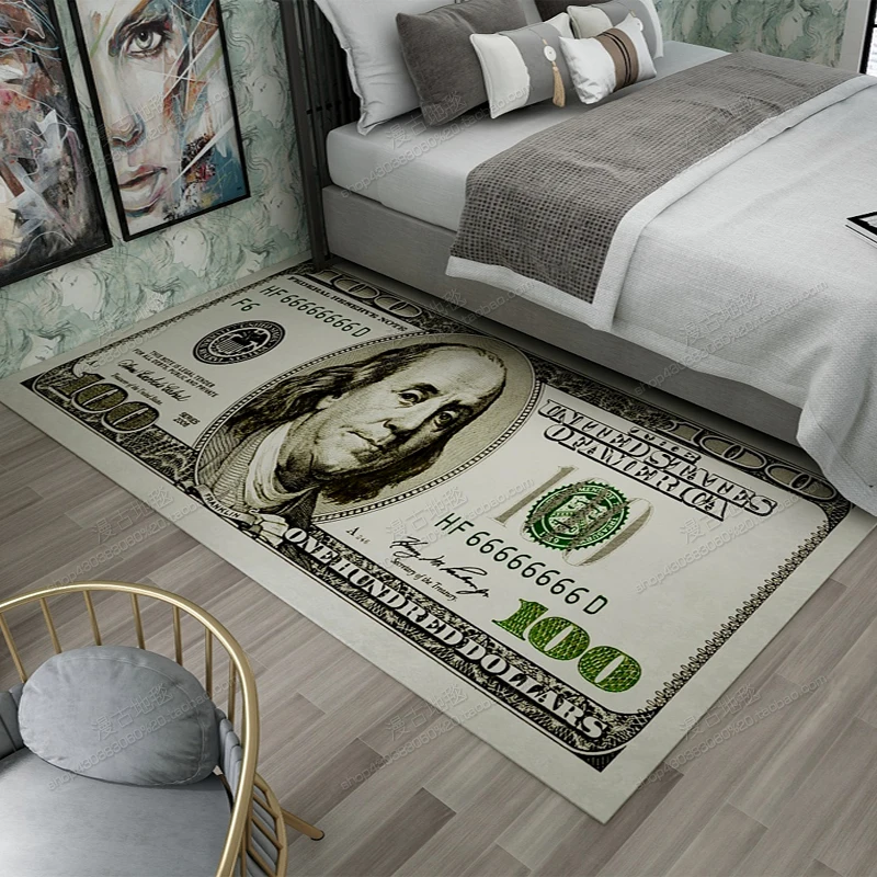 Drop Shipping Vintage Currency Money Dollars Entry Door Mat Porch Carpet Home Living Room Bedroom Decor Rug Rectangle Long Mats | Дом и сад