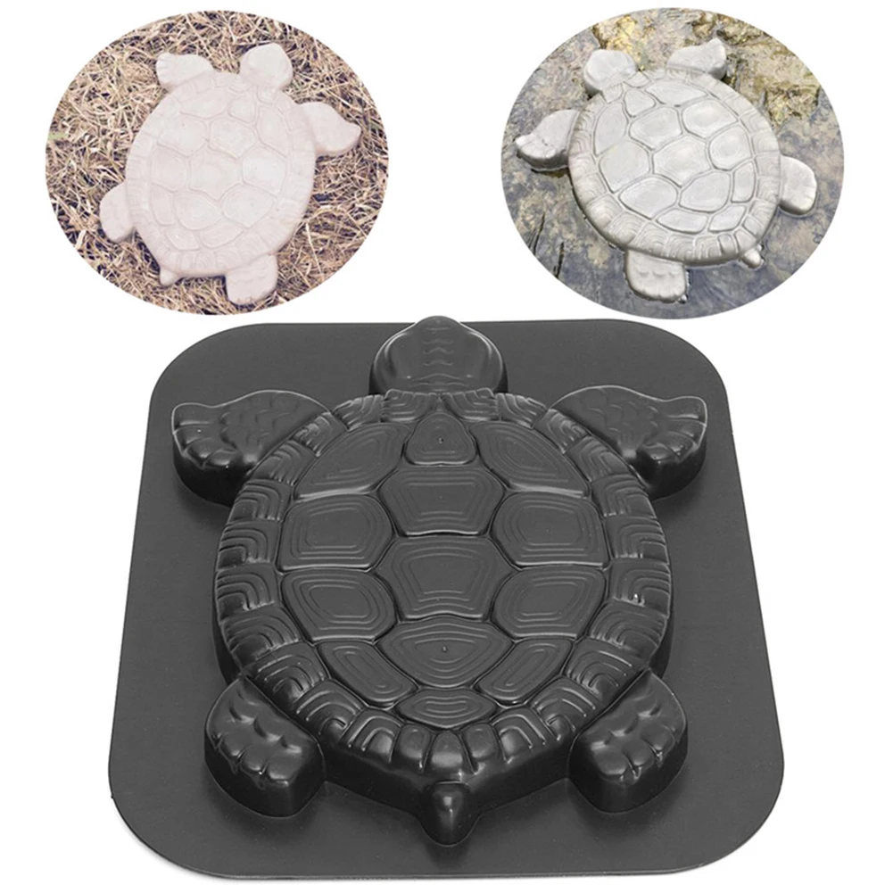 

Plastic Mold Turtle Stepping Stone Mold Concrete Cement Mould Manufacturing Tool For Road Pavement