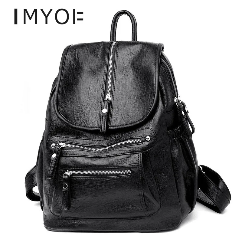 2021 New Korean Version Fashion Luxury Double Shoulder Bag Sheepskin Student Backpack Travel Women's Gilrs Designer Solid | Багаж и