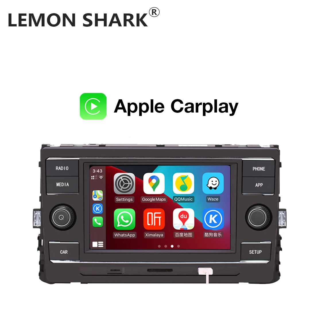 Автомобиль MIB радио Carplay Mirrorlink Bluetooth-совместимый DS 5GG 035 280E авто мультимедийный