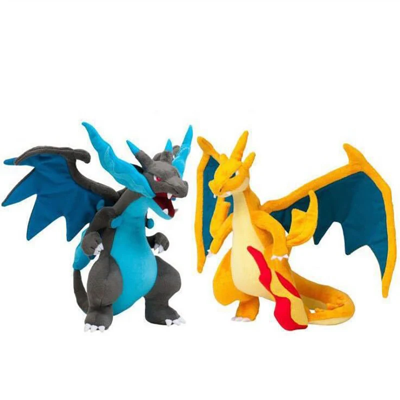 

New Cute Fire Dragon Plush Doll Million Evolution Yellow Blue Fire Dragon Doll Children's Plush Toy Creative Surprise Gift