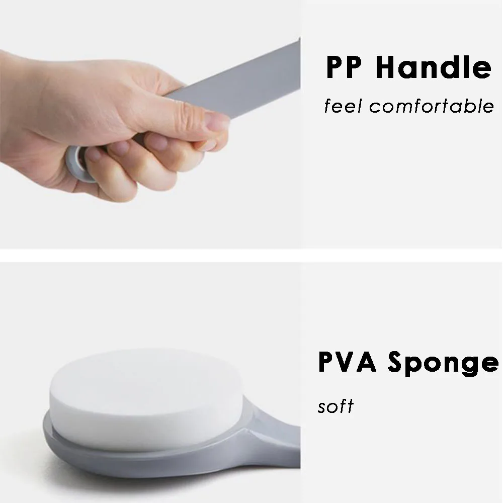 1 шт. Ванна губчатая щетка отшелушивающий скребок для спины с длинной ручкой