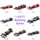 Модель гоночного автомобиля Bburago 1:43 2021 RB16B SF1000 SF90 SF71H SF70H RB15 RB14 W10 F1, статическая имитация литья под давлением
