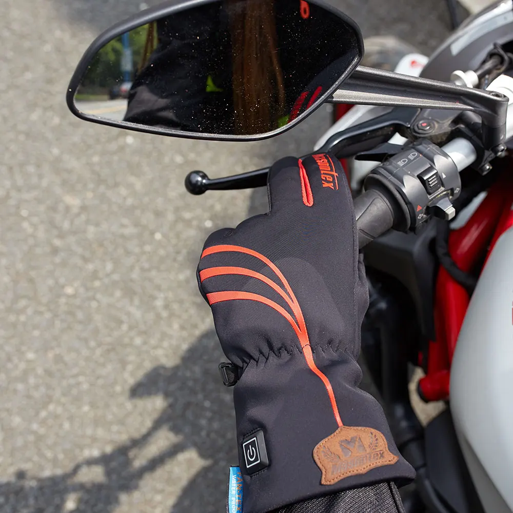 

Masontex Waterproof Motorcycle Gloves Winter Heated Gloves Warm Ski Heated Gloves Waterproof Electric Heating Thermal Gloves