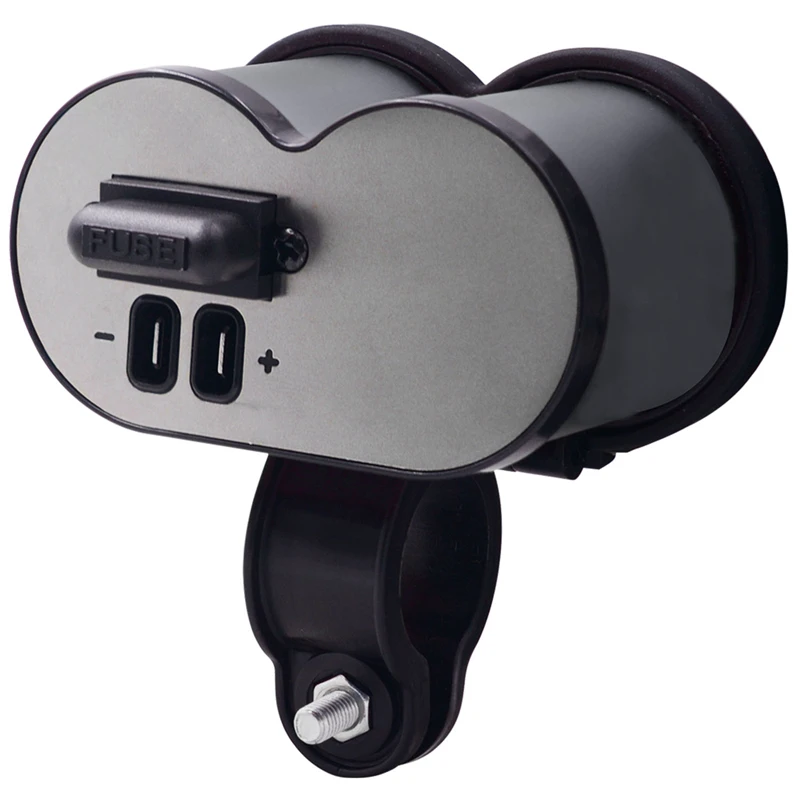 MoFlyeer мотоцикл USB зарядное устройство телефон 12 В/24 В разъем прикуривателя двойной
