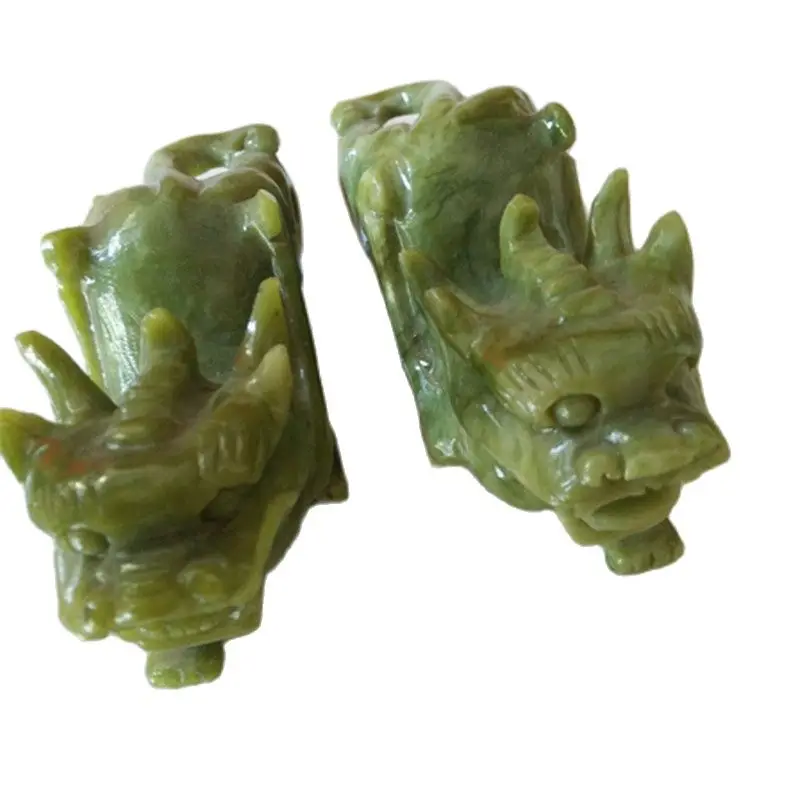 Натуральные нефритовые украшения поделки фэн шуй на удачу украшение для дома|desk