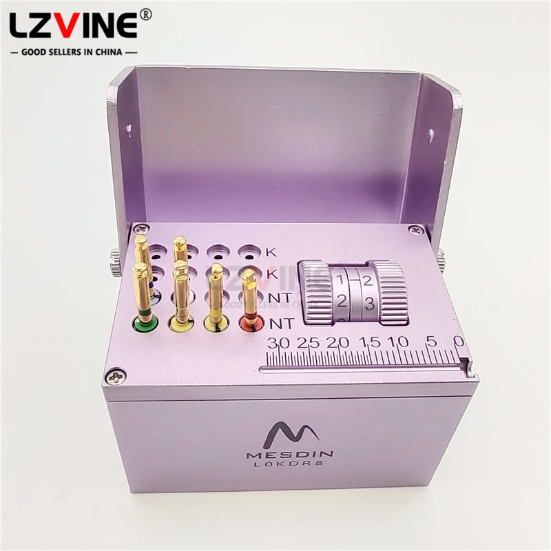 Счетчик корневых каналов стоматологический никель-титановый напильник эндобокс