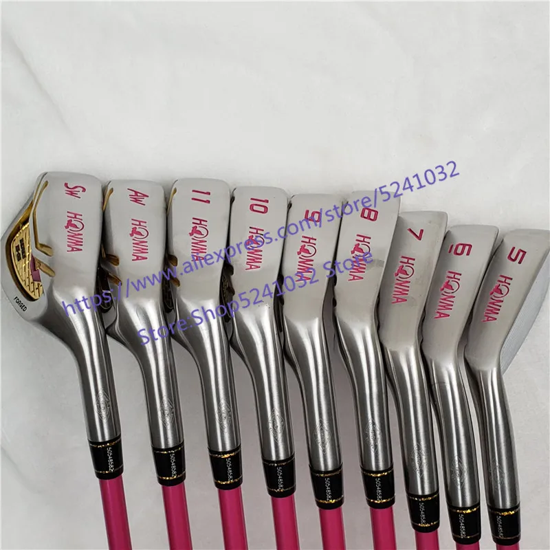 2020New Golf Clubs Women HONMA S-06 4 star irons 5-11.Aw.Sw IS-06 Set clubs Graphite shaft Free shipping | Спорт и развлечения