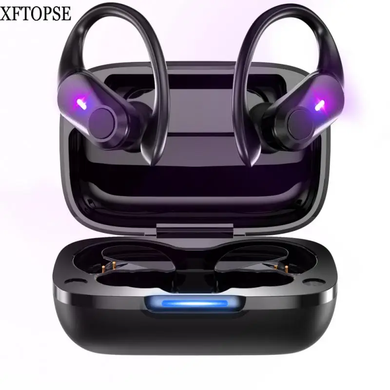 

XFTOPSE TWS 5.1 Bluetooth-Compatible Earphones LED Display Wireless Headphones Noise Cancelling Earbuds Waterproof Headsets
