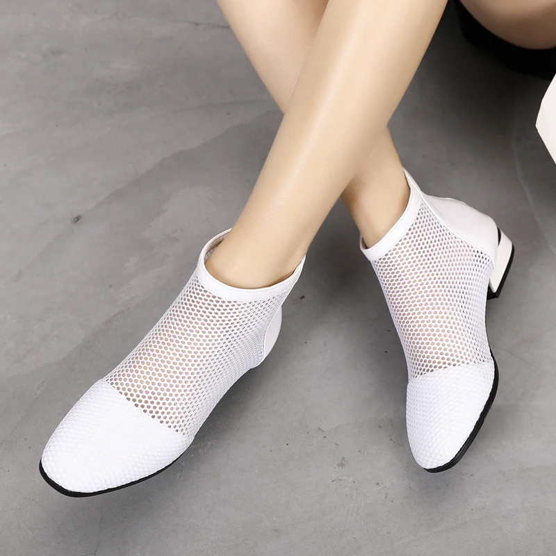 LISUNNY/Новинка 2020 года Летние босоножки Обувь из натуральной кожи на низком каблуке