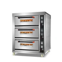 3 layers egg tart chicken biscuit cookie bakery oven for sale commercial electric bread pizza cake baking drying ovens