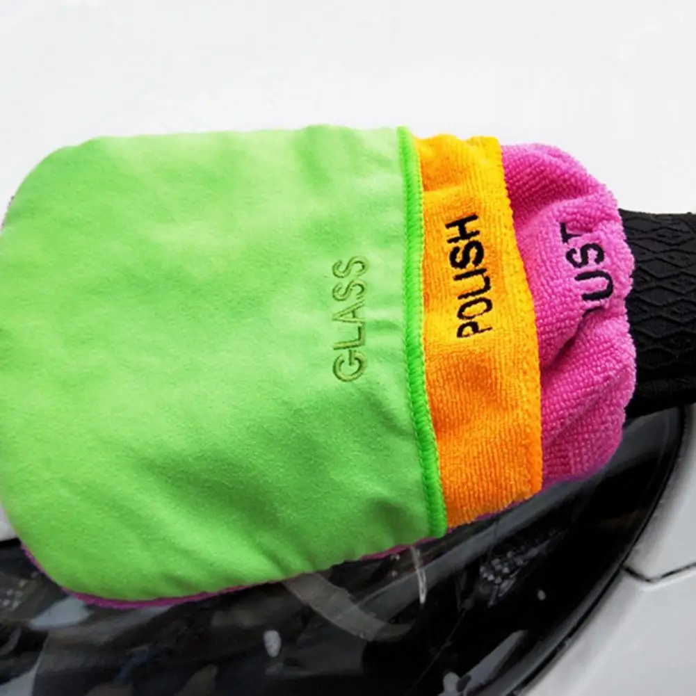 

Универсальные перчатки для мытья автомобиля, функциональная митенка из микрофибры для мытья автомобиля 3 в 1, перчатки для мытья автомобиля ...