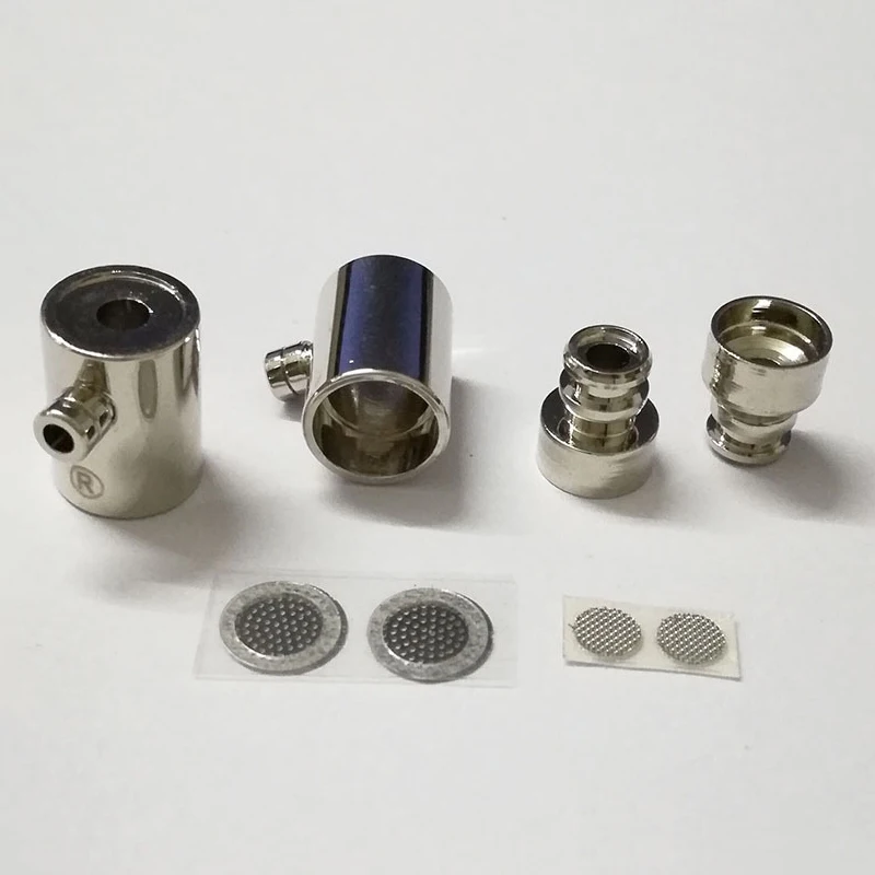 DIY Чистый медный корпус наушников для 6 мм 8 мм динамик блок в ухо наушники DIY оболочки чехлы