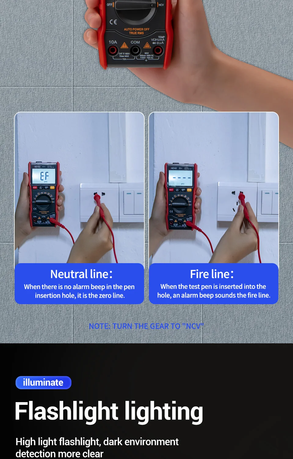 ANENG M20 мультиметр цифровой 6000 тестер multimeter щупы для мультиметра мультиметр esr meter токовые клещи транзистор тестер указатель напряжения транзисторов transistor tester вольтметр dc dc автомобильный