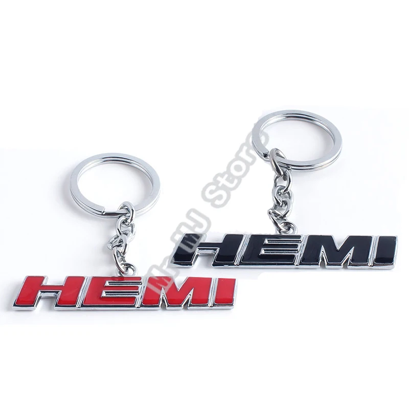 Фото Автомобильный Стайлинг высококачественный 3D металлический брелок HEMI для JEEP RAM