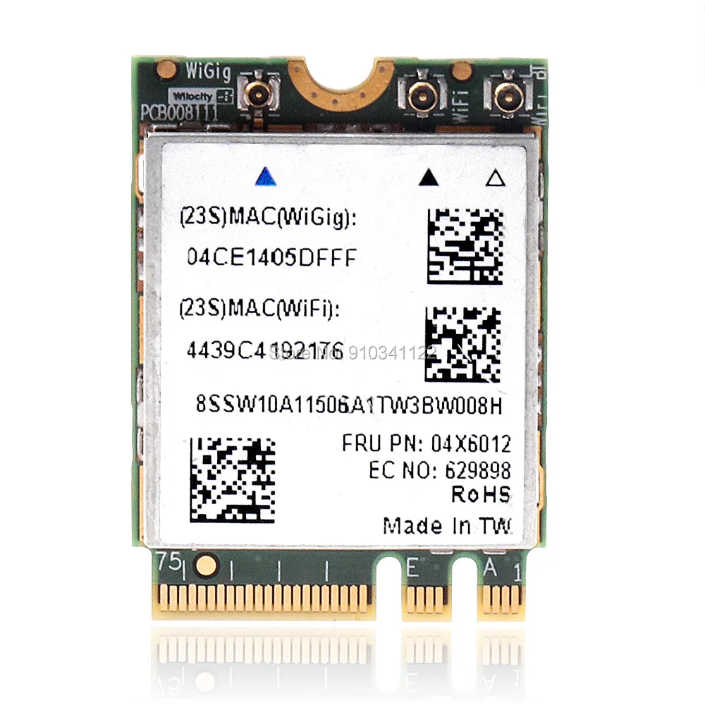 Wigig беспроводной Gigabit 7 Гбит/с Ngff карты для Lenovo Thinkpad 04x6012 T431S X240S T440P T540P E555 L440 L540 E431 T440S