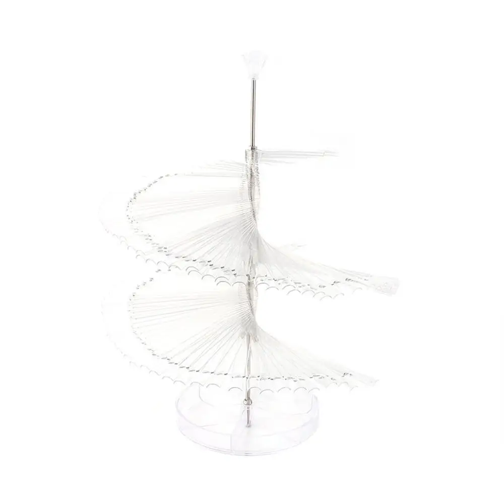 120 палочек спиральная стойка для дизайна ногтей вращающиеся накладные ногти