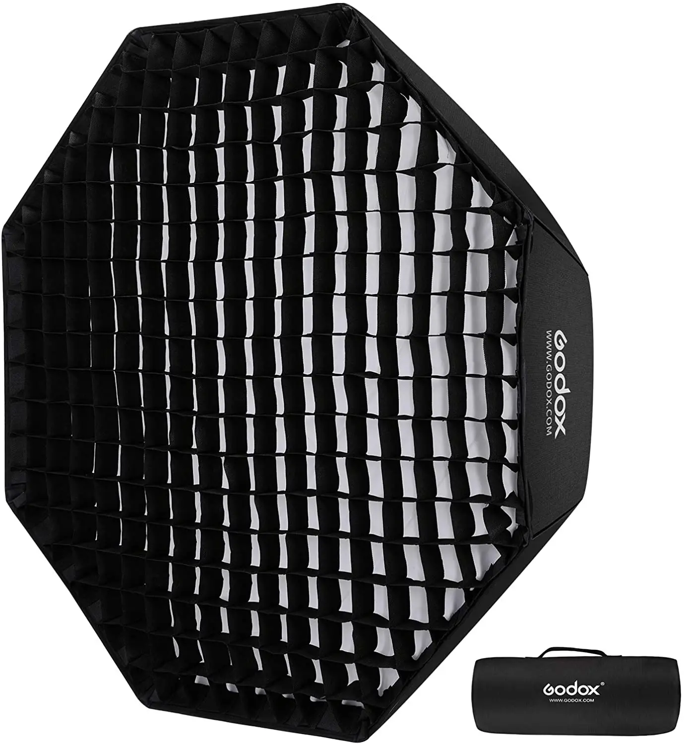 

Godox 37.4"/95cm Octagon Softbox Reflector with Honeycomb Grid and Bag for Speedlight Flash(Bowens Mount)