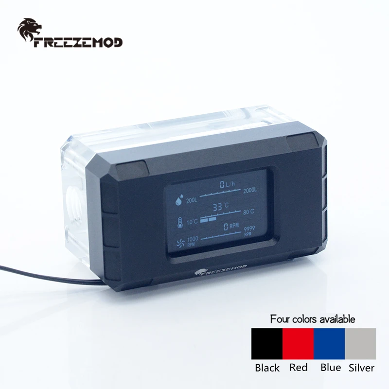 FREEZEMOD PC умная скорость потока воды с водяным охлаждением обнаружение температуры