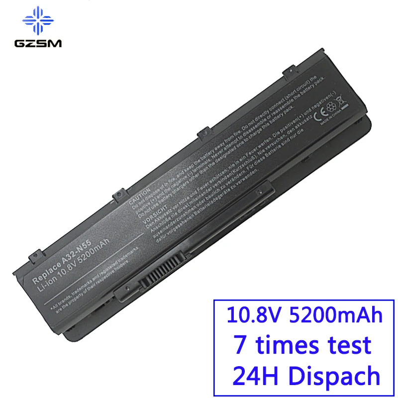 HSW Аккумулятор для ноутбука ASUS A32-N55 N45SF N55E N75S N45E N45SJ N55S N75SF N45F N45SL N55SF N75SJ N45J N45SN N55SL N75SL Батарея