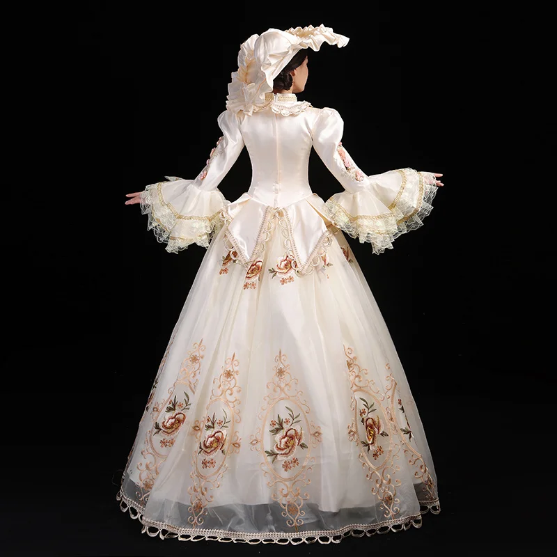 

18th Century Women's Rococo Ball Gown Victorian Dress Masquerade Theme Dresses