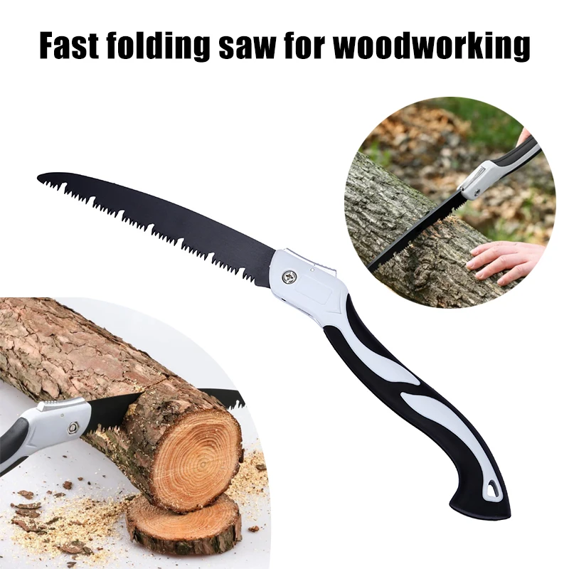 

High Carbon Steel Folding Saw Small Handheld For Woodworking Sawn Tree And Wood Block VC